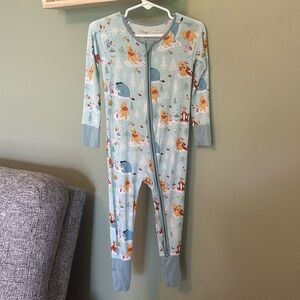 Little Sleepies OG Pooh zippy / sleeper, size 18-24 months